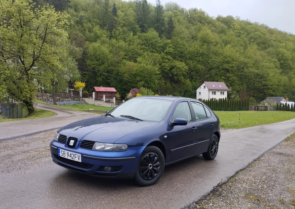 Seat Leon cena 5299 przebieg: 320000, rok produkcji 2000 z Biała małe 56